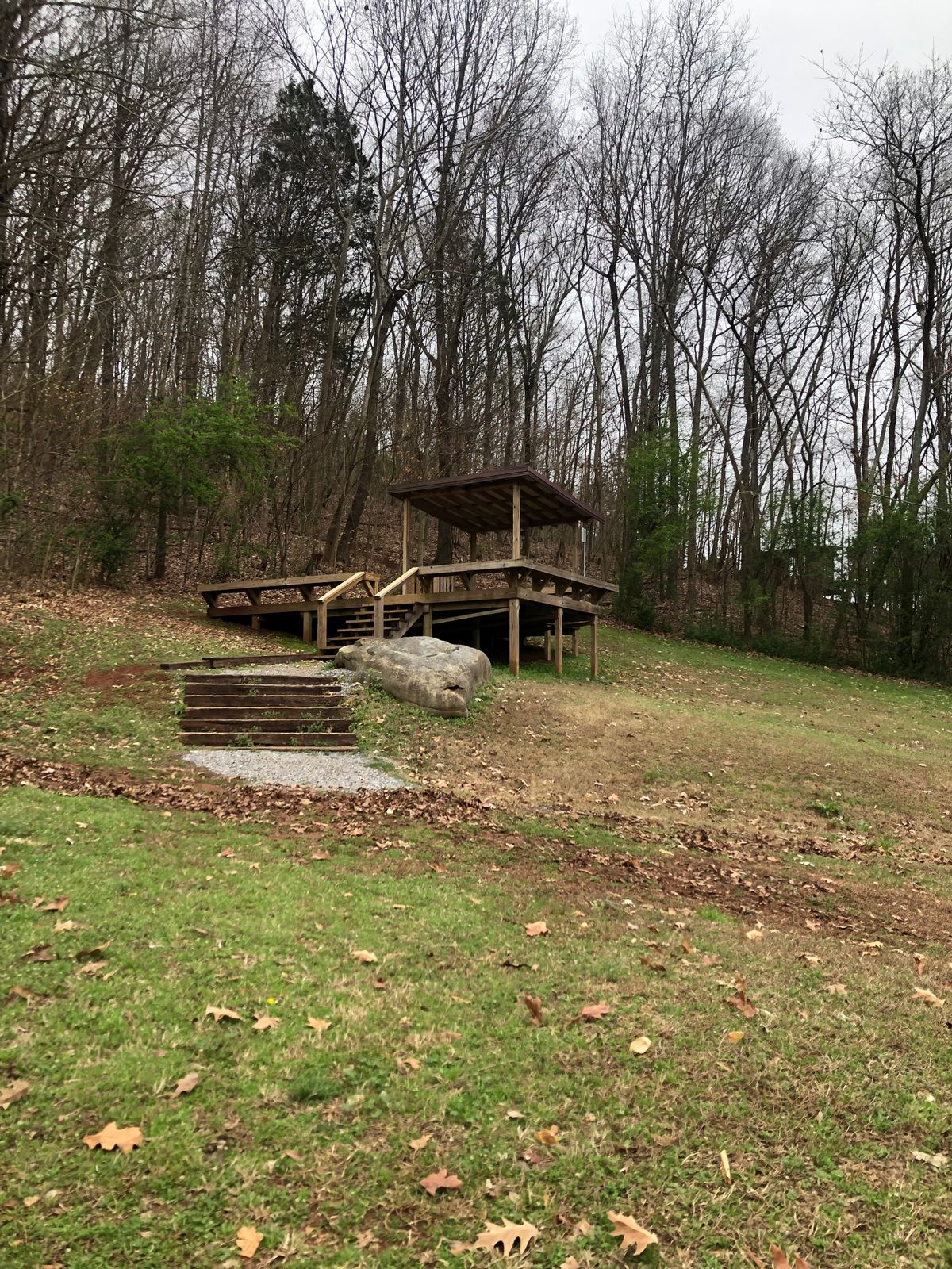 Hole 9 tee