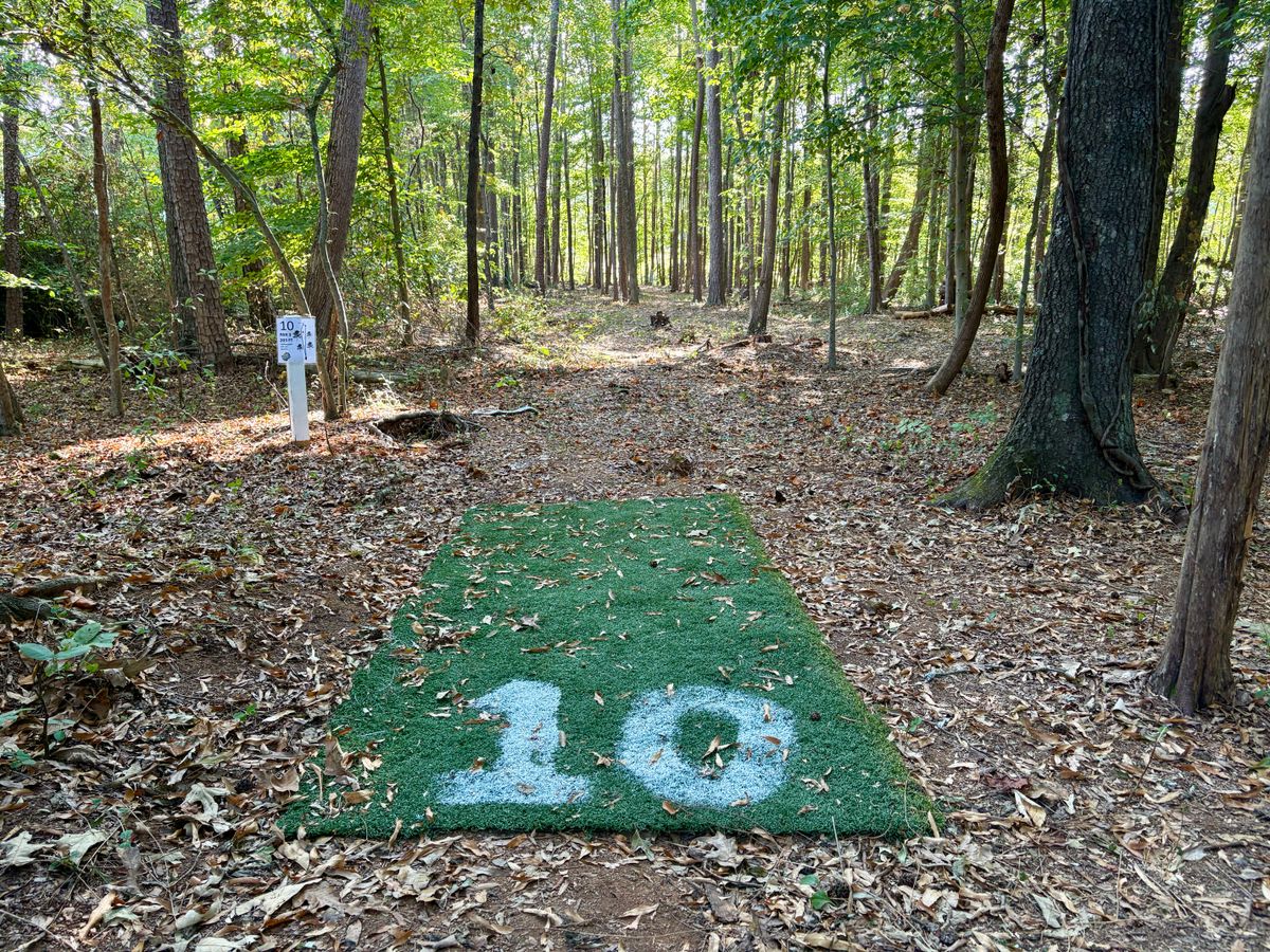Hole 10 tee