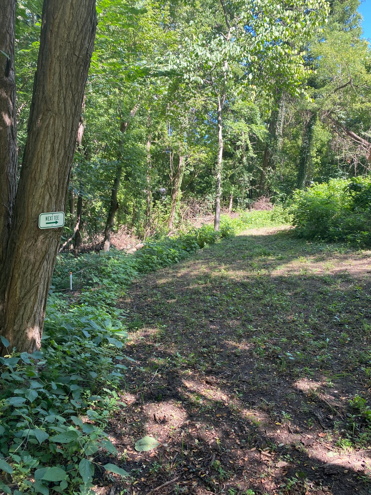 Trail from Hole 10 to Hole 11