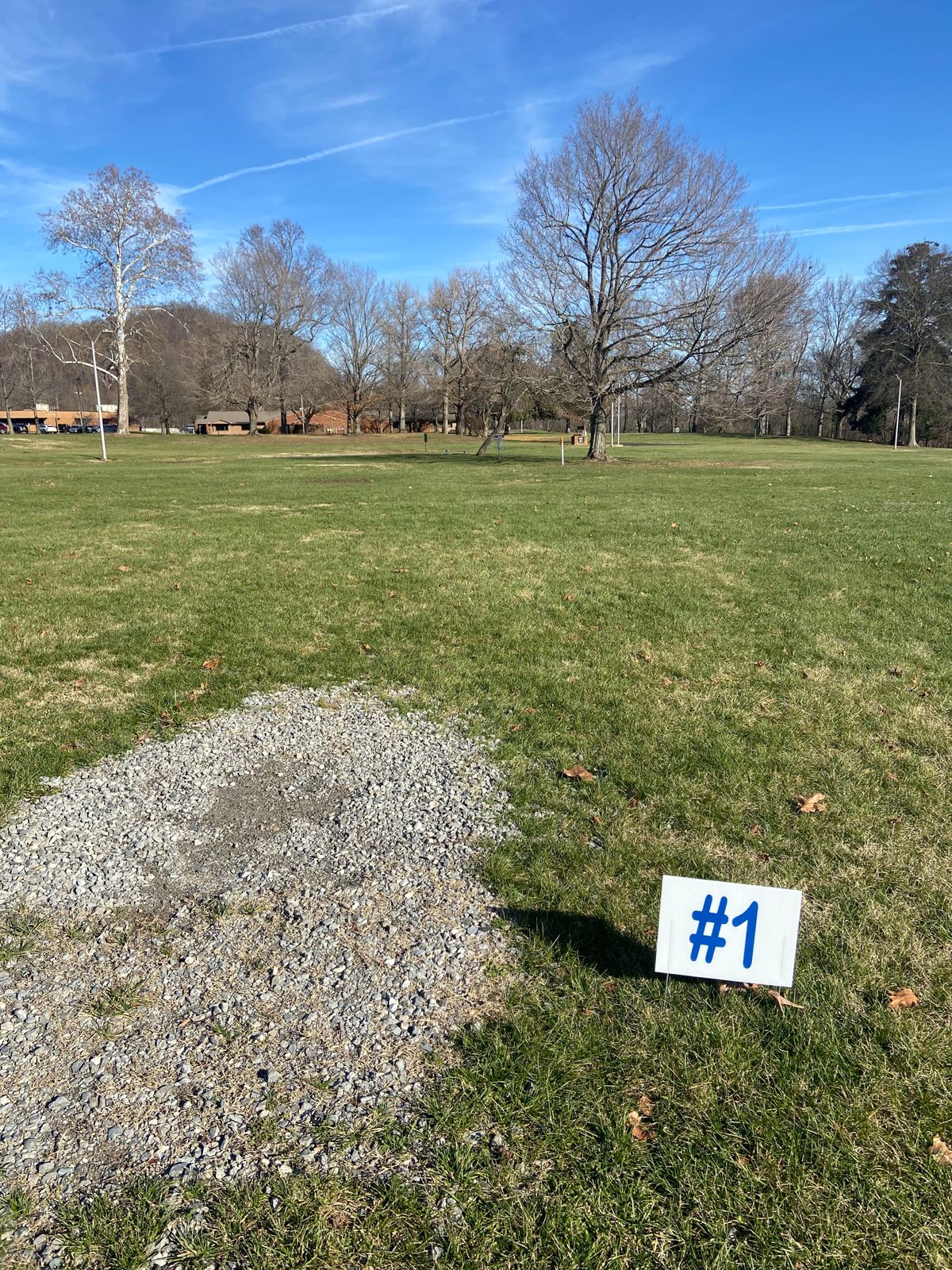 Hole 1 Teepad