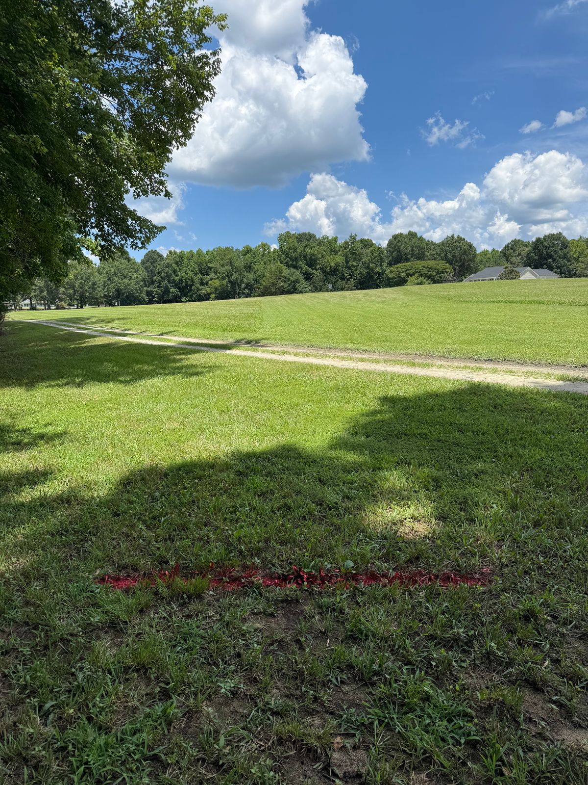 Hole 9 Red Tee. 