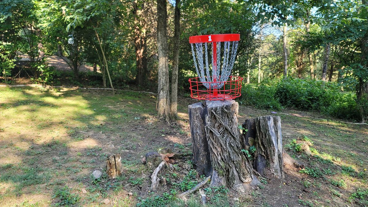 Hole 1, circle one island.