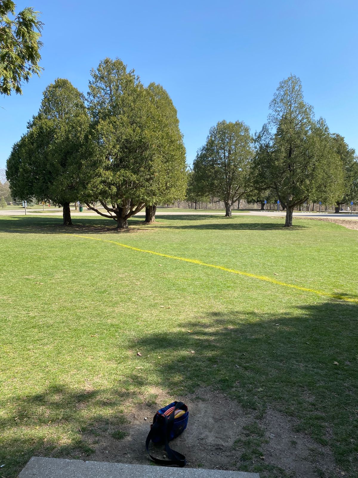 Hole 1 long tee view