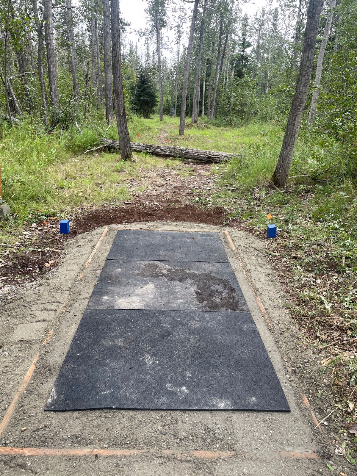 Hole 9 tee pad