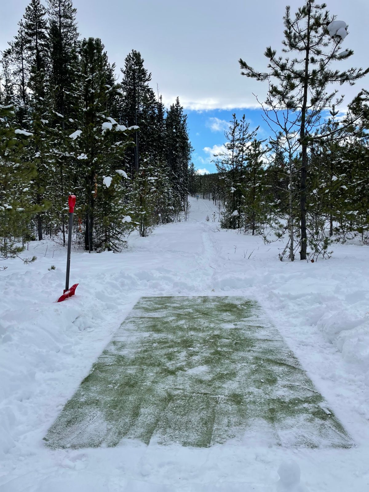 hole 3b Solstice Discgolf Park -  Sun Bri Funday League - Whitehorse, Yukon