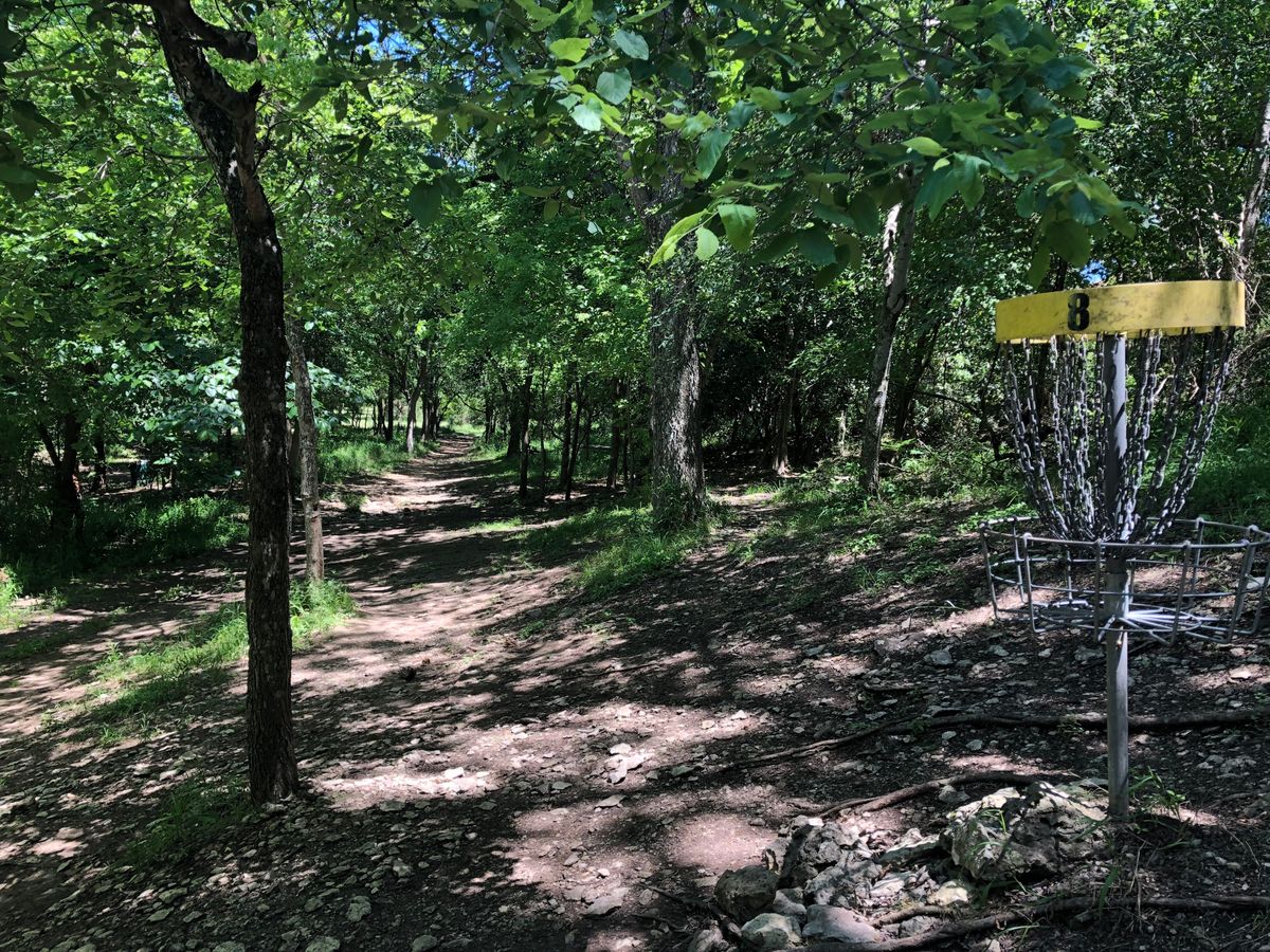 Back down hole 8’s fairway.