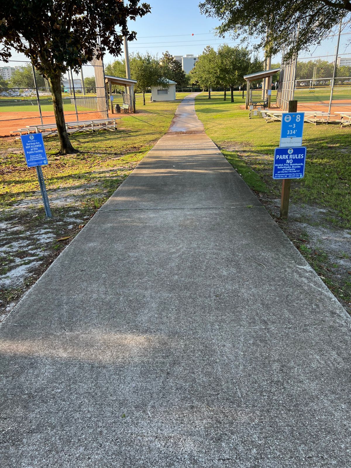Throwing down the path