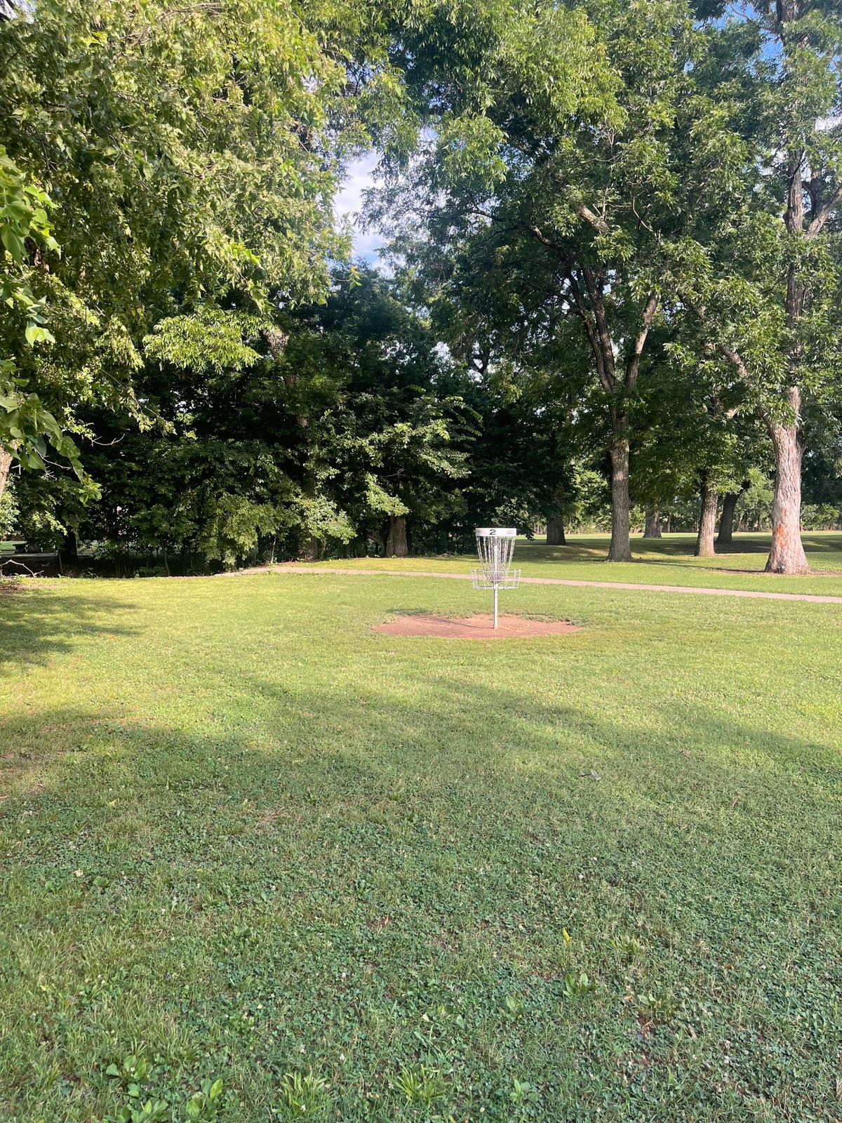 Hole 2 basket