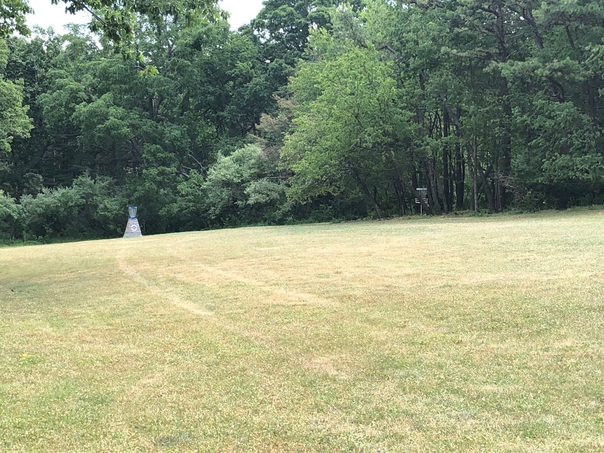 Hole 4 from left side of fairway
