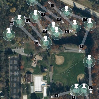 12/18/22 Updated Course Map Par 59