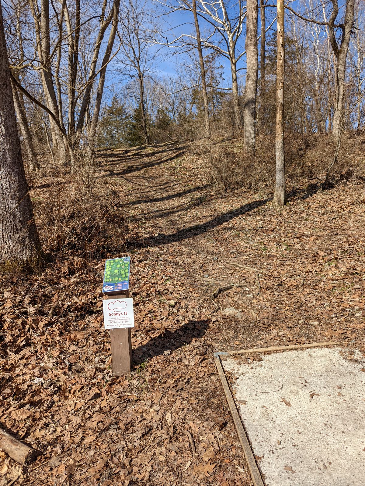 View hole 7 (winter)