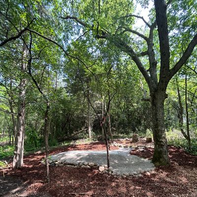Hole 1 tee pad