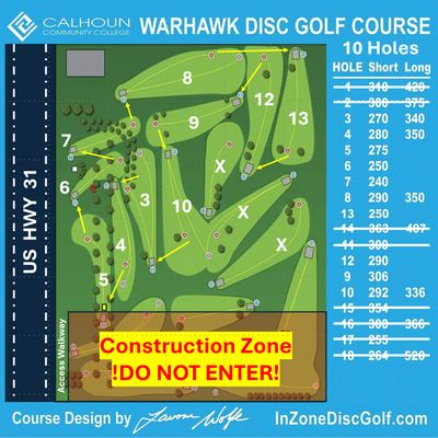 10 hole layout map