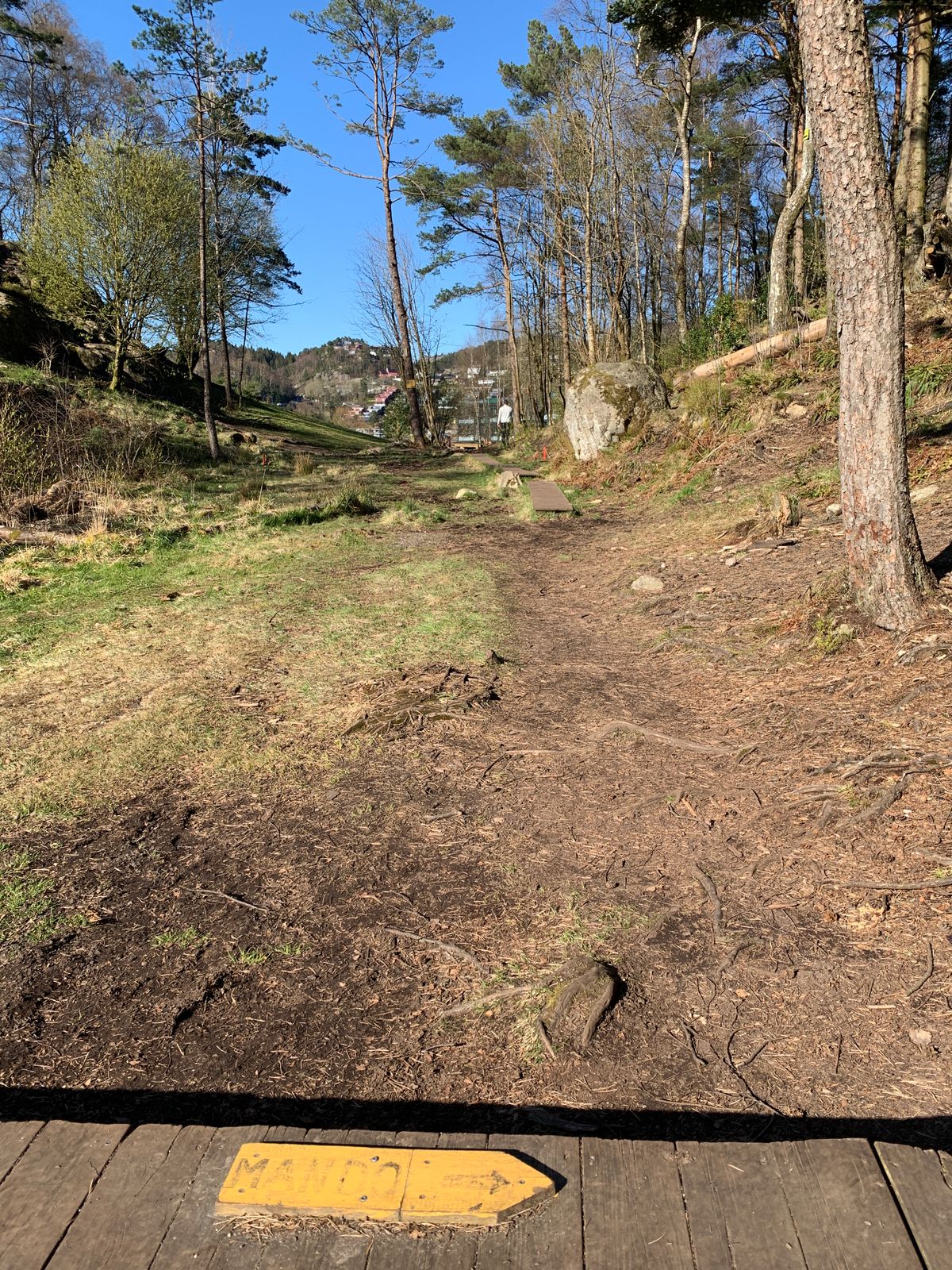 Tee pad with mando hole 15