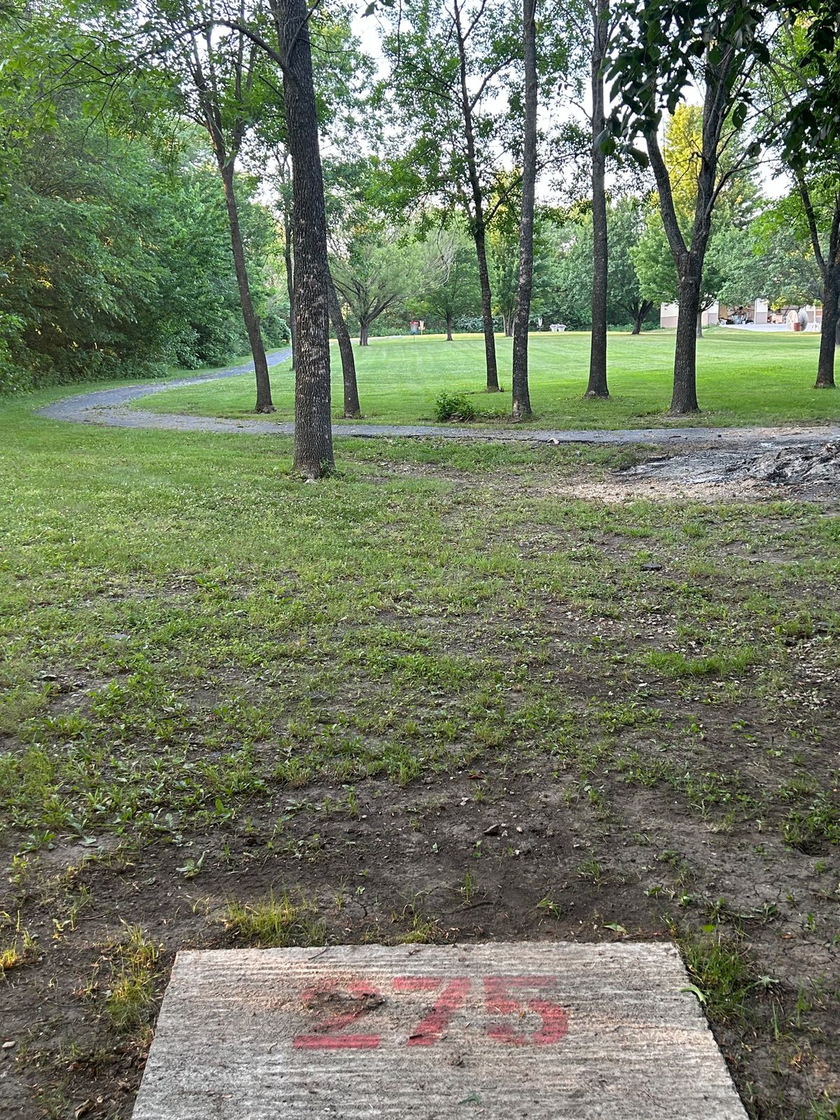Hole #16 look from the tee pad