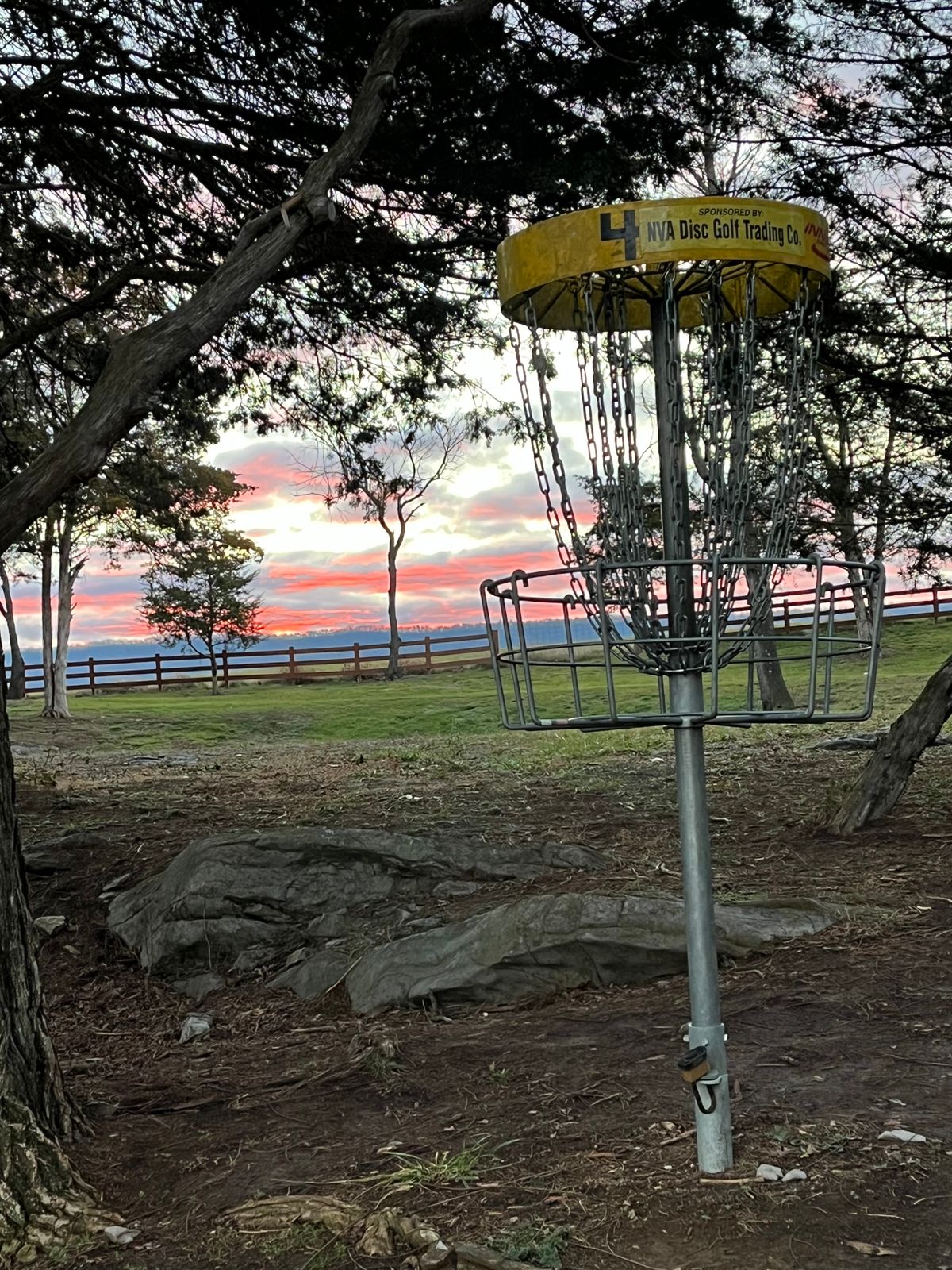 Hole 4 basket