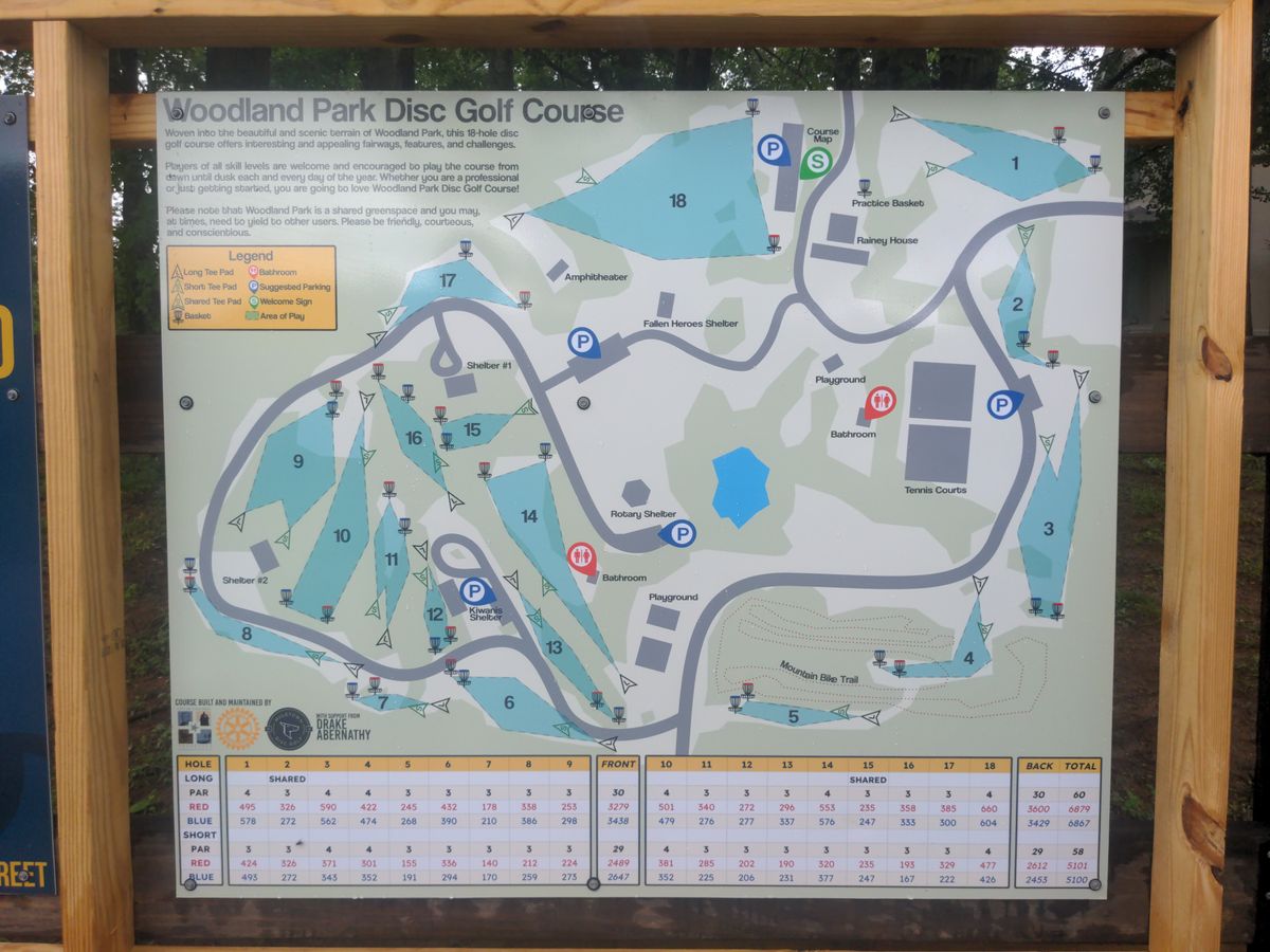 Tpads have moved a little bit and new signage. All in all a good course.