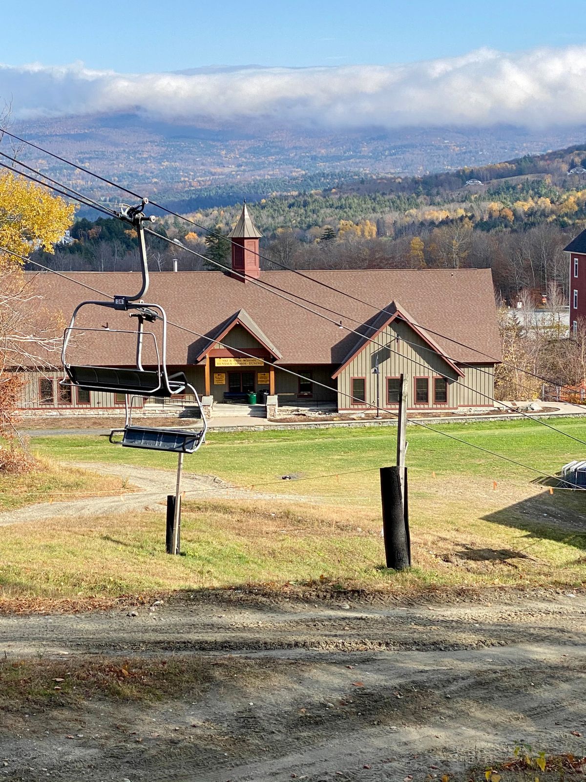 Sugarbush itself is finely groomed and immaculately maintained off-season, EXCEPT the disc golf!