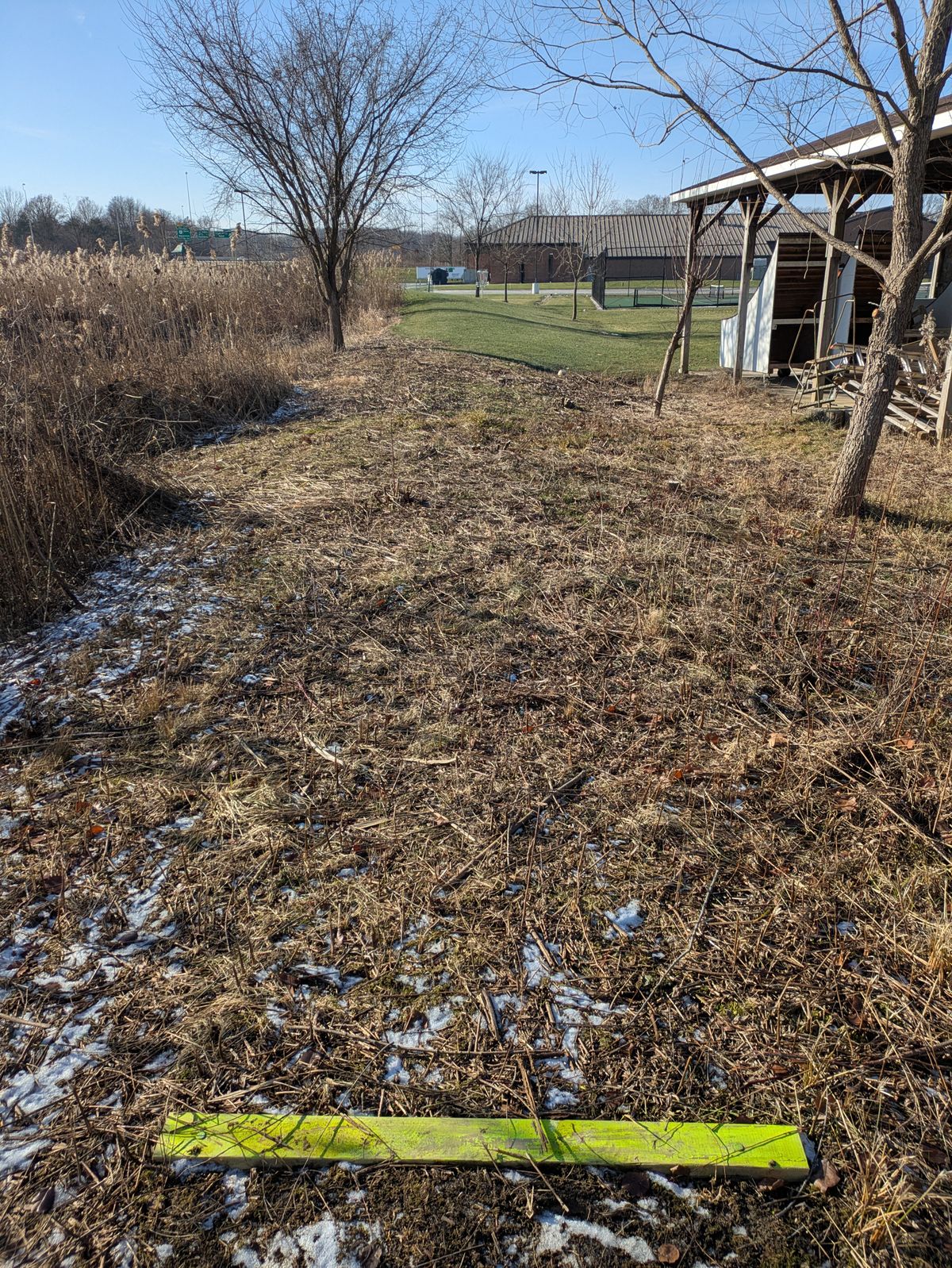Hole 9 teepad