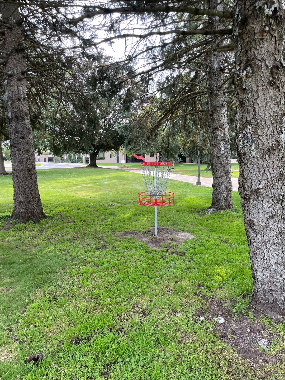 Basket for hole 9 (and 18)