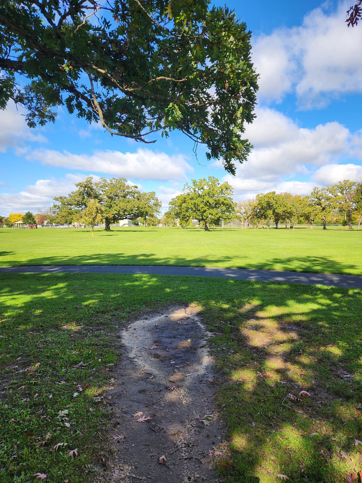 Hole 9 short tee