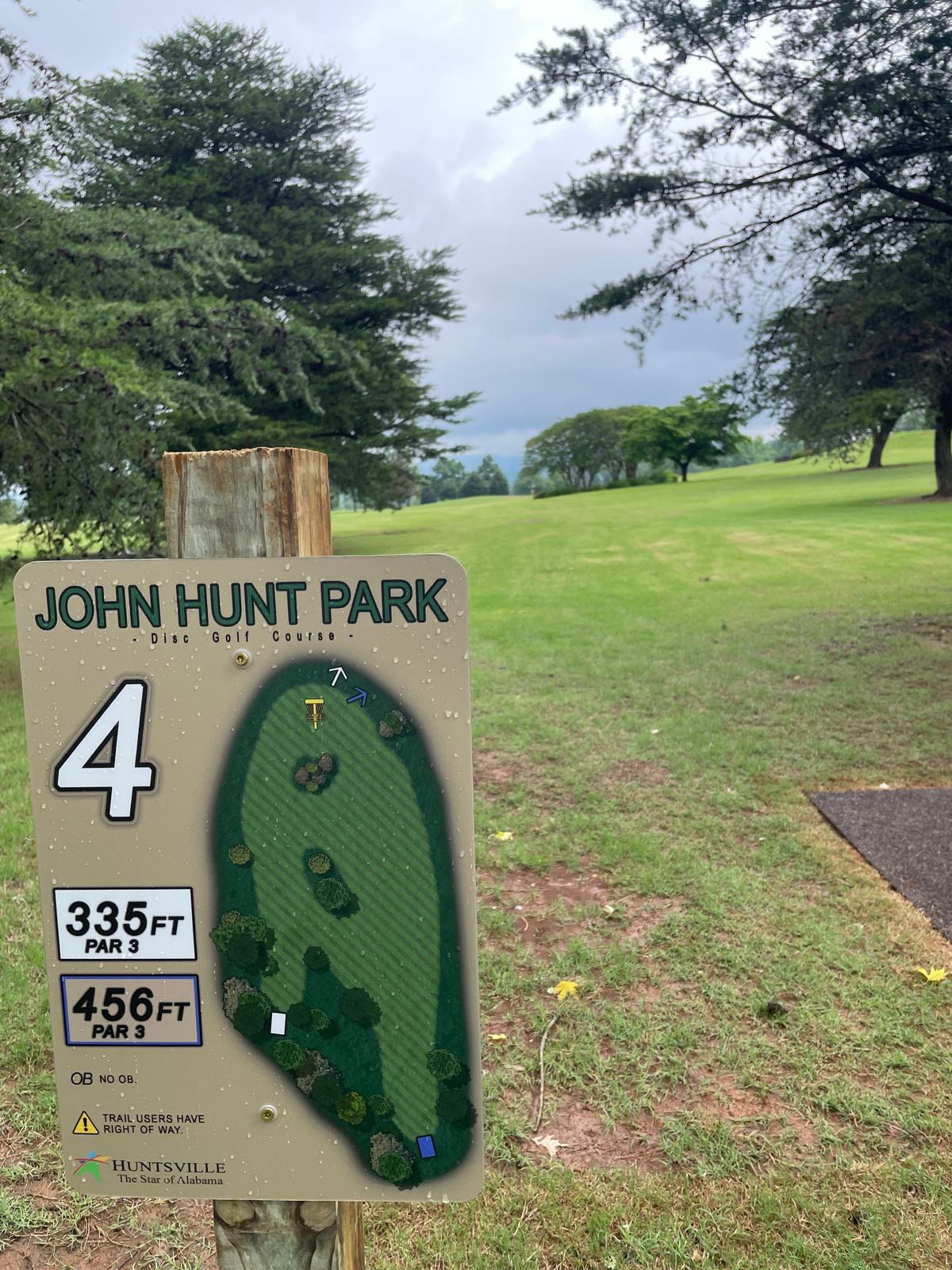 Hole 4 White Tee