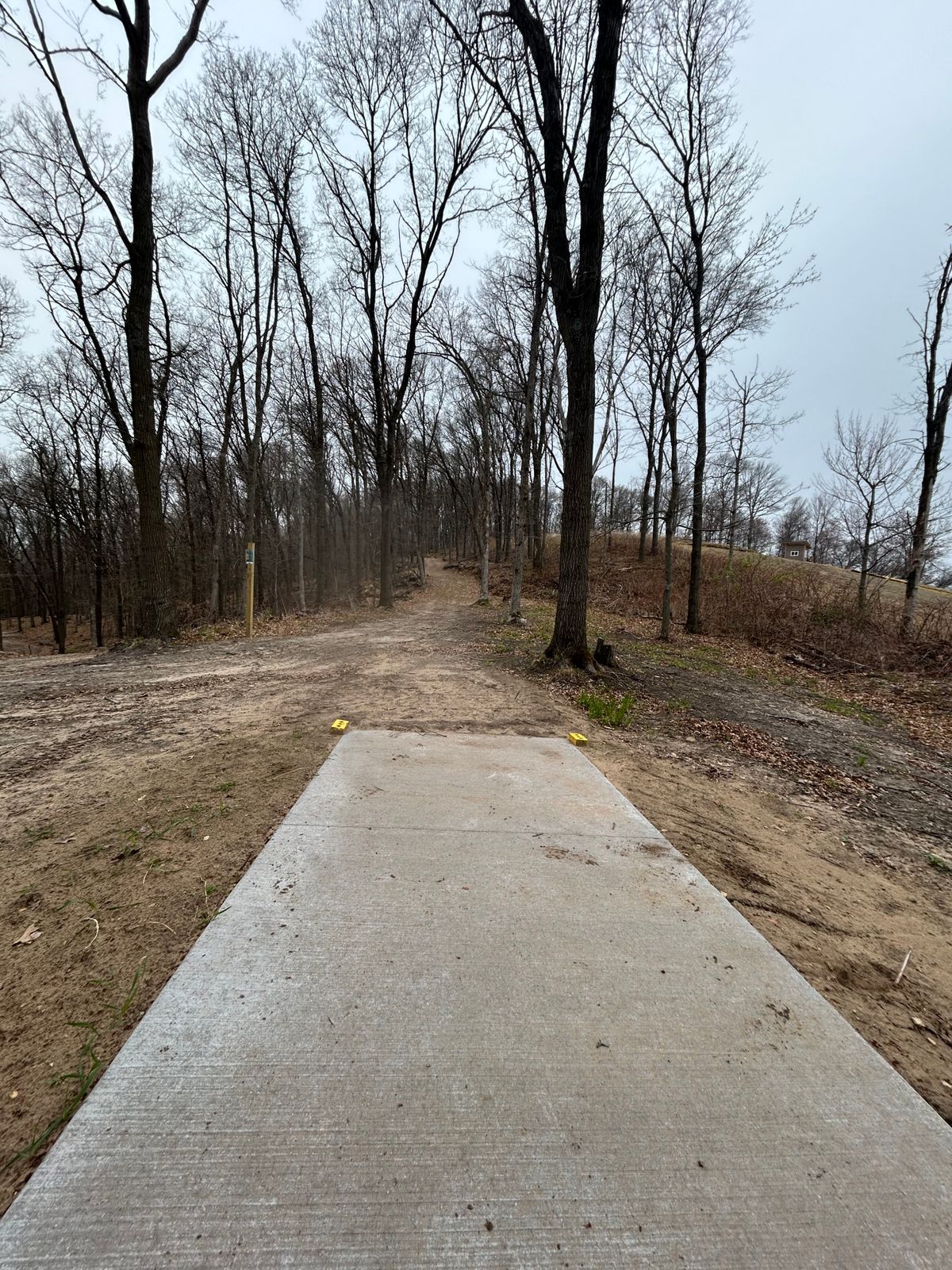 Hole 3 - very tough uphill par 4
