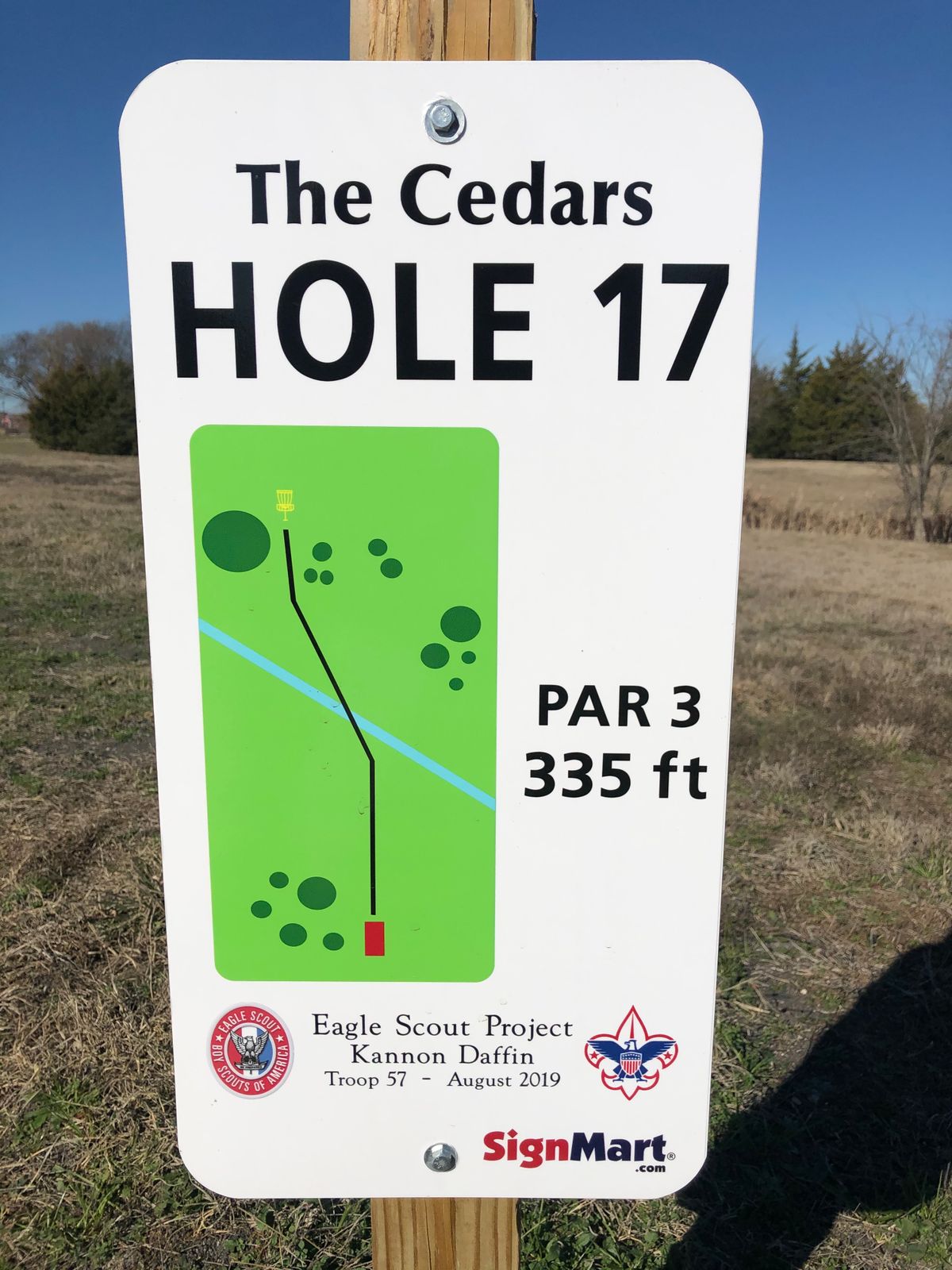 #17 sign