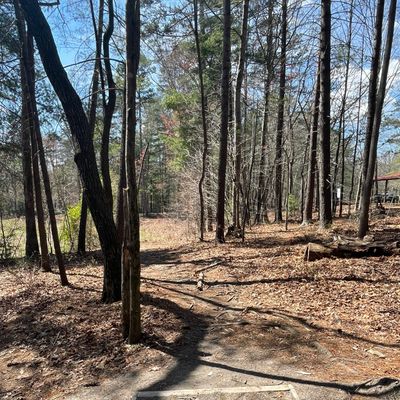 Hole 9 tee pad. Basket is where you first start. Across the valley and  to the right a little