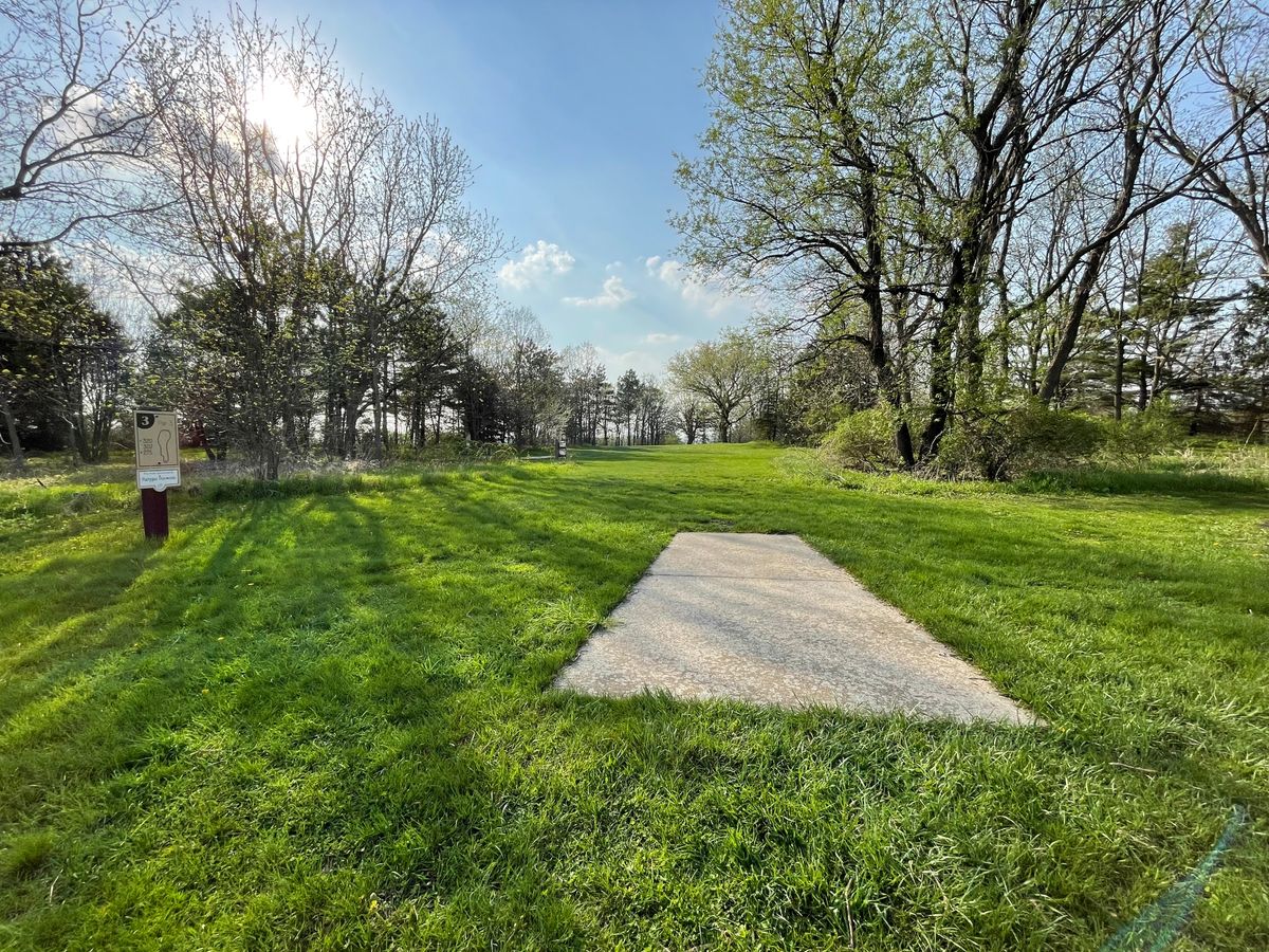 Hole 3 long tee