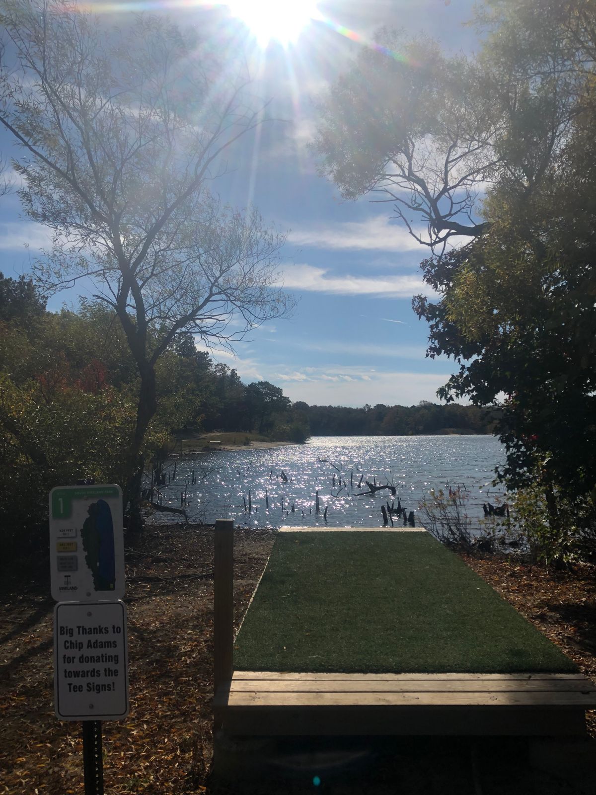 Hole 1 long tee Par 5