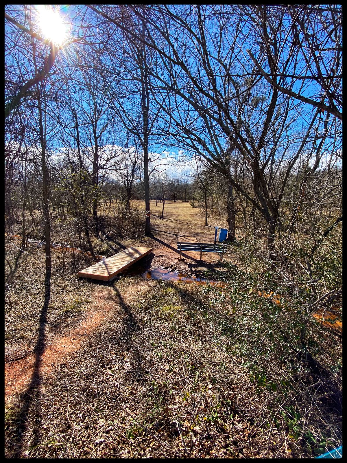 #6 Tees throwing south