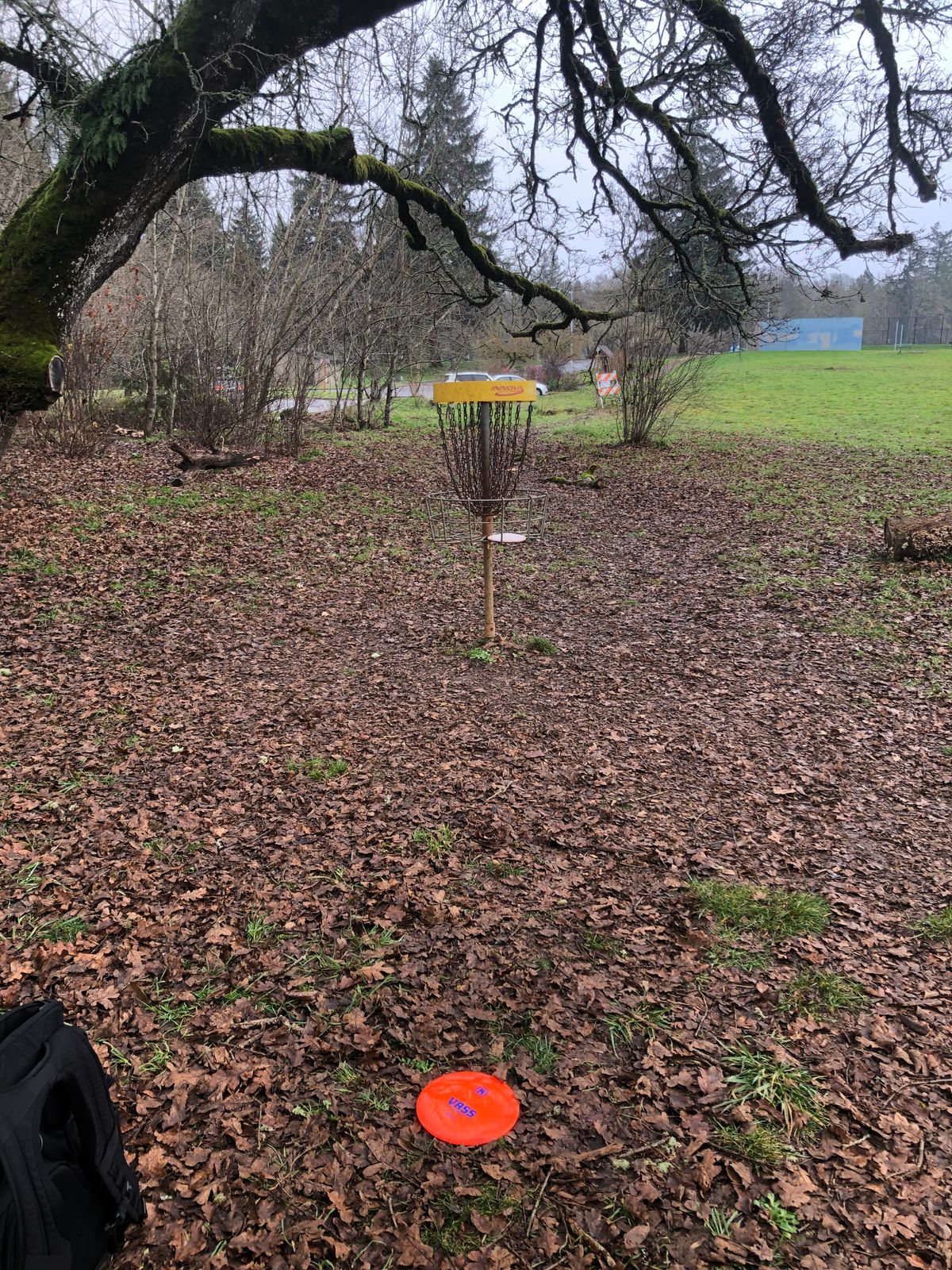 Behind basket A on #1/10