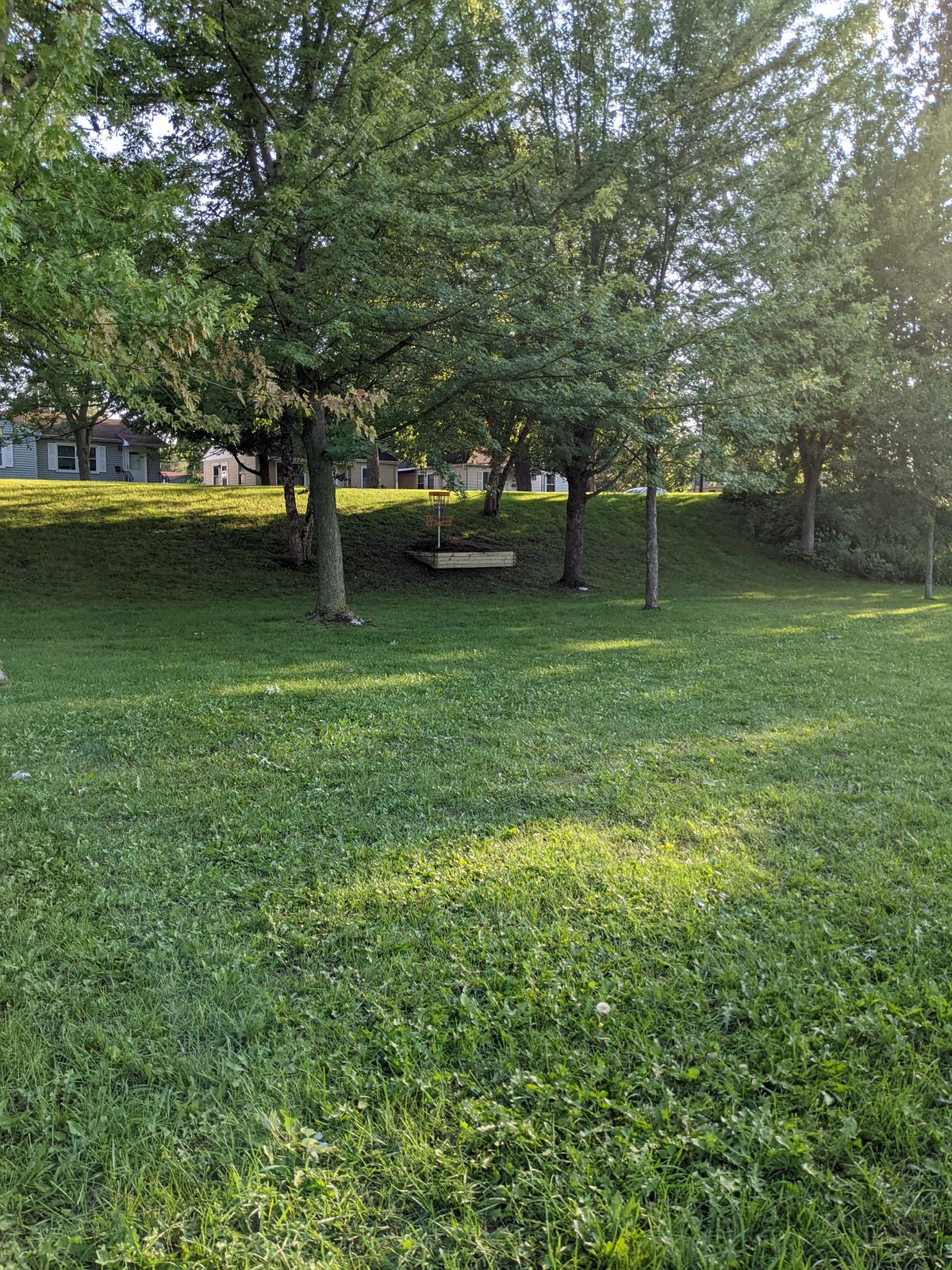 Hole 8 basket