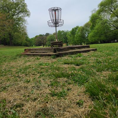 One of the baskets for hole 5