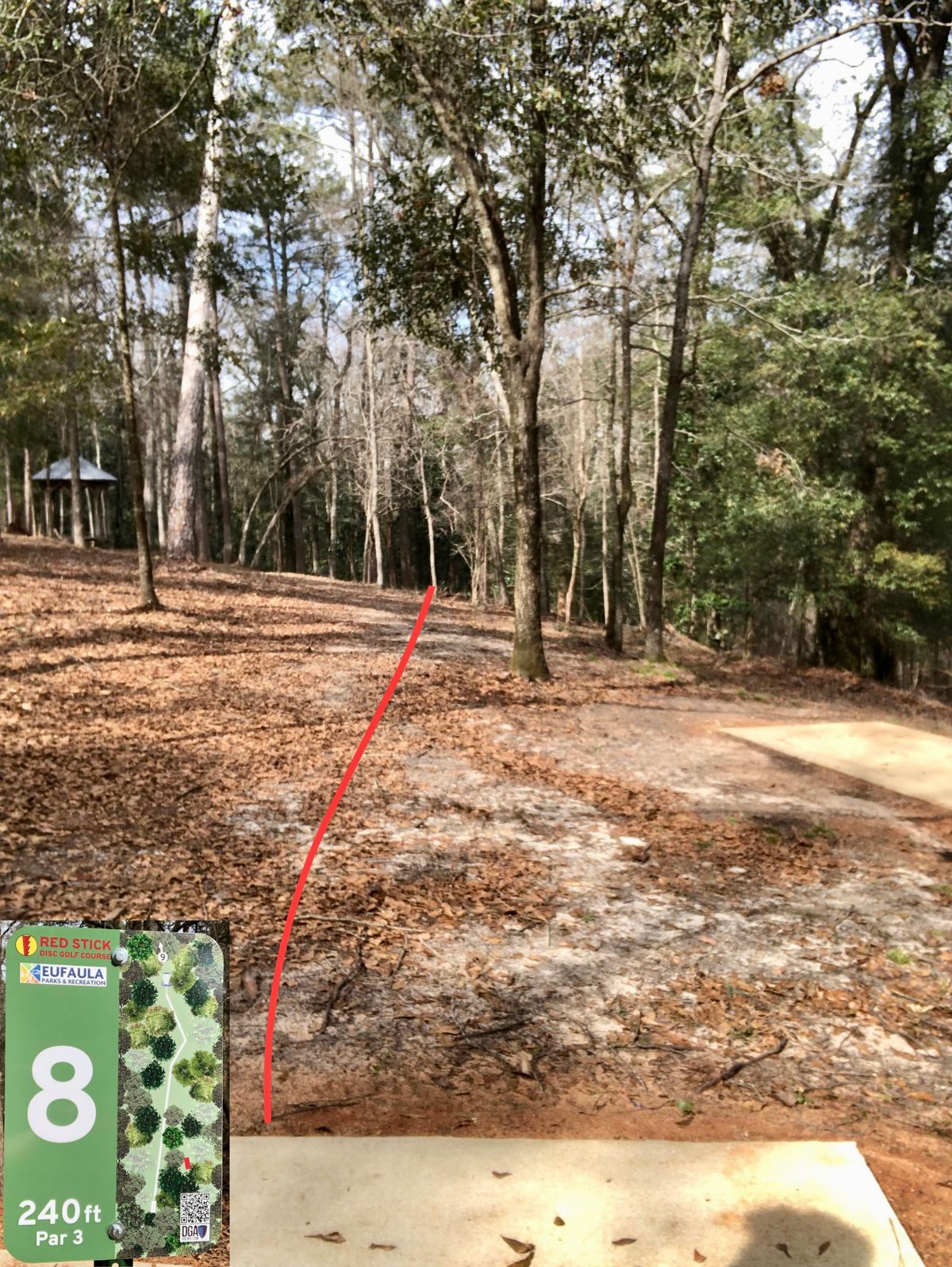 Hole 8 | LONG pad