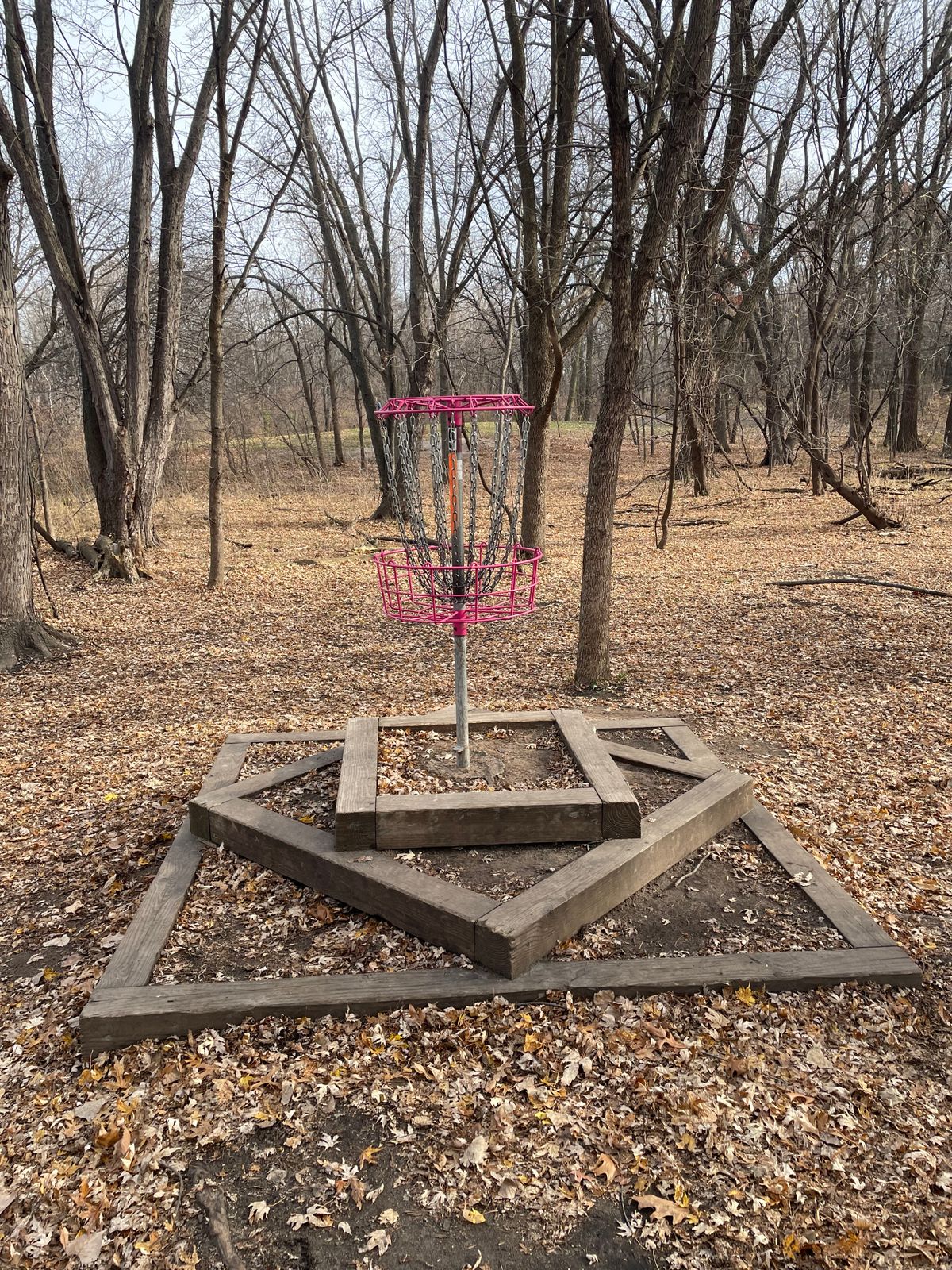 Hole 9 has a slightly tricky layering to it