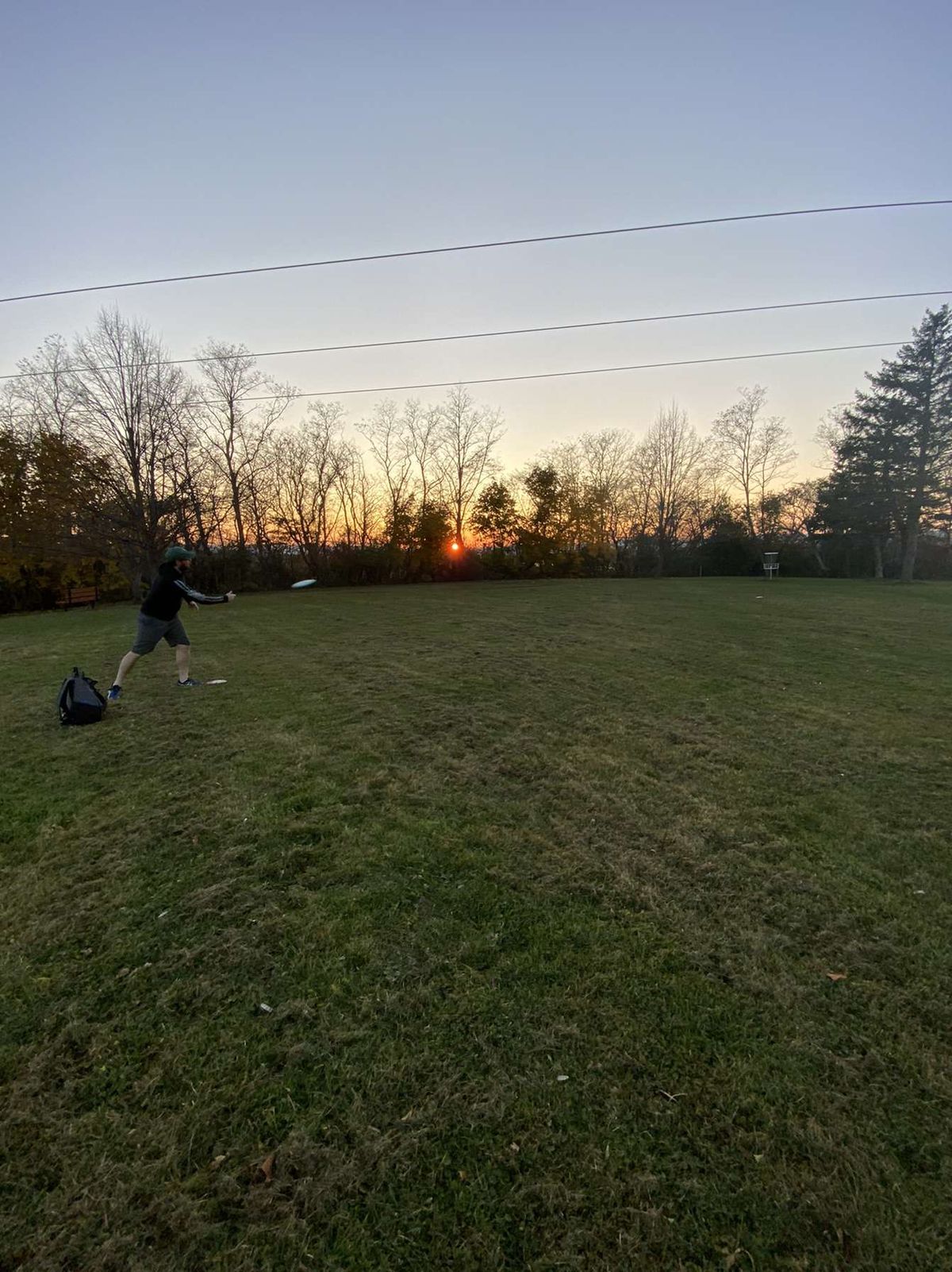Evening Approach on hole 1 from the red tee.
