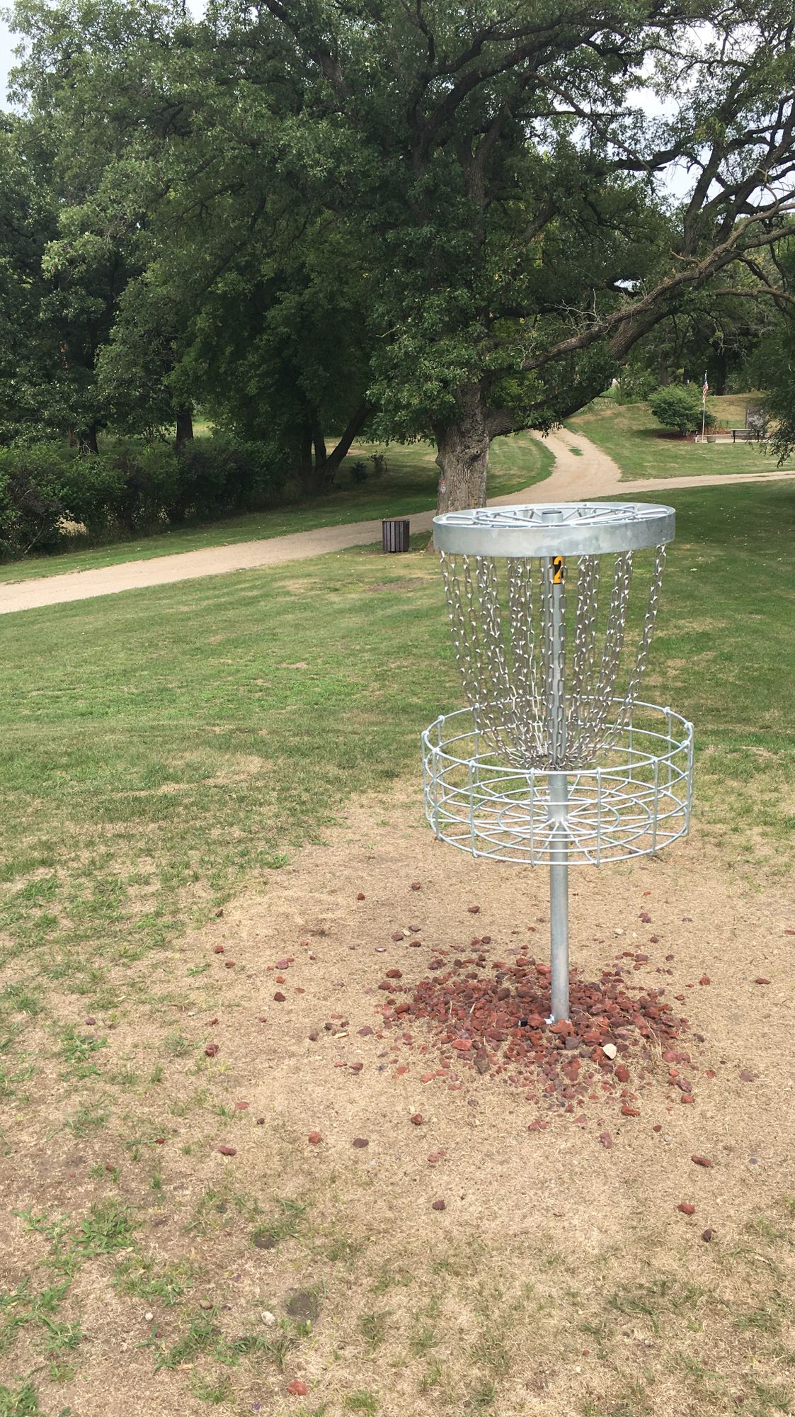 Hole 2 basket