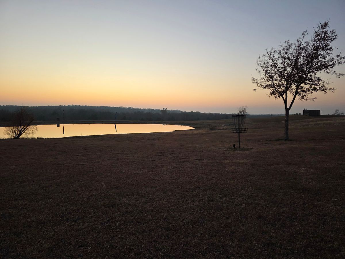 green, water carry and double mando (flags on dam)