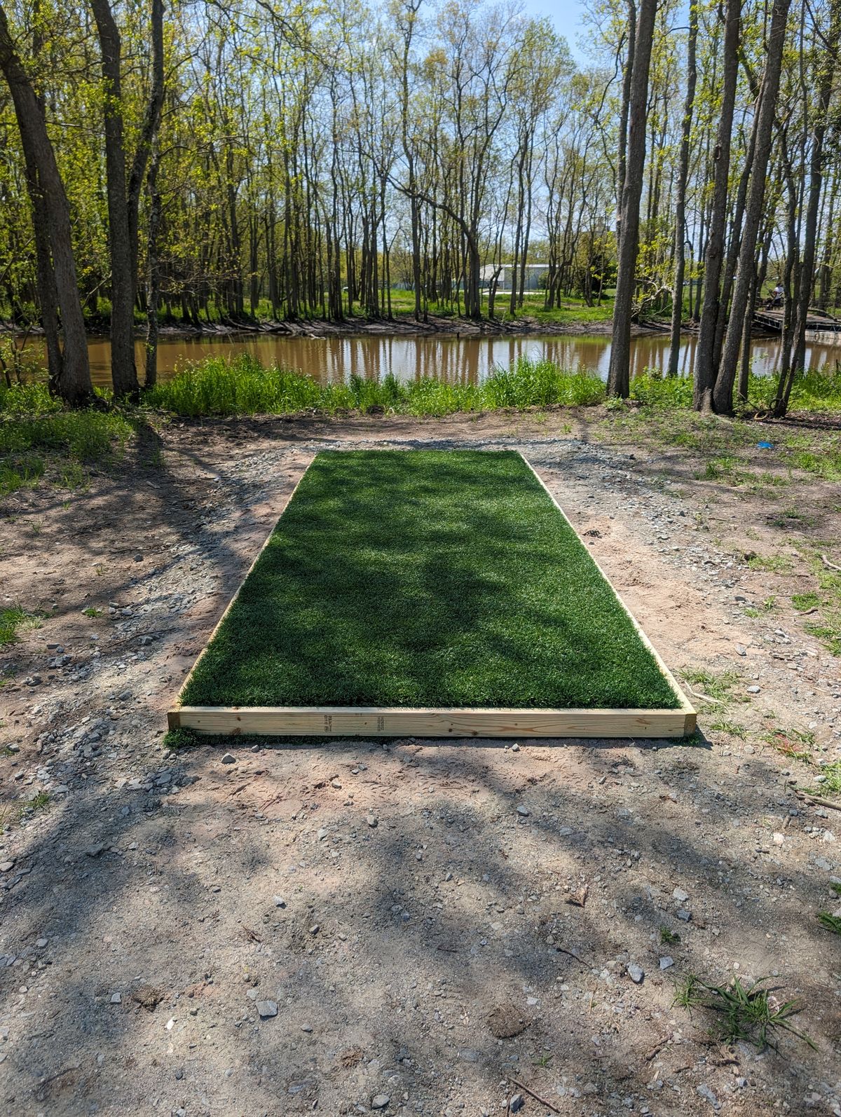 Permanent Turf pad 16 Blue