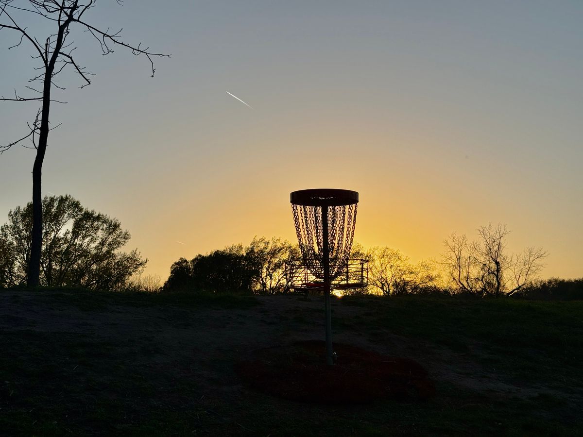 Hole 2 Blacks at sunset