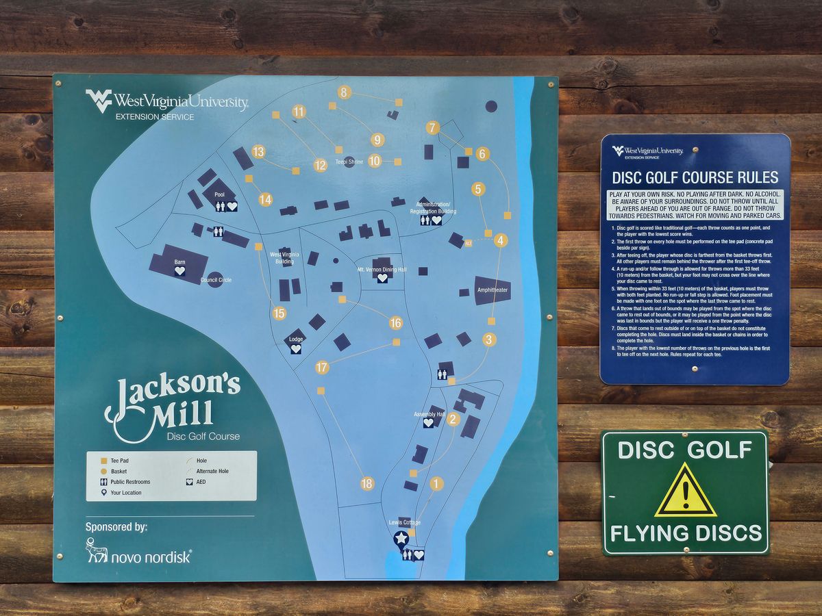 Map helped. I had no internet for Udisc