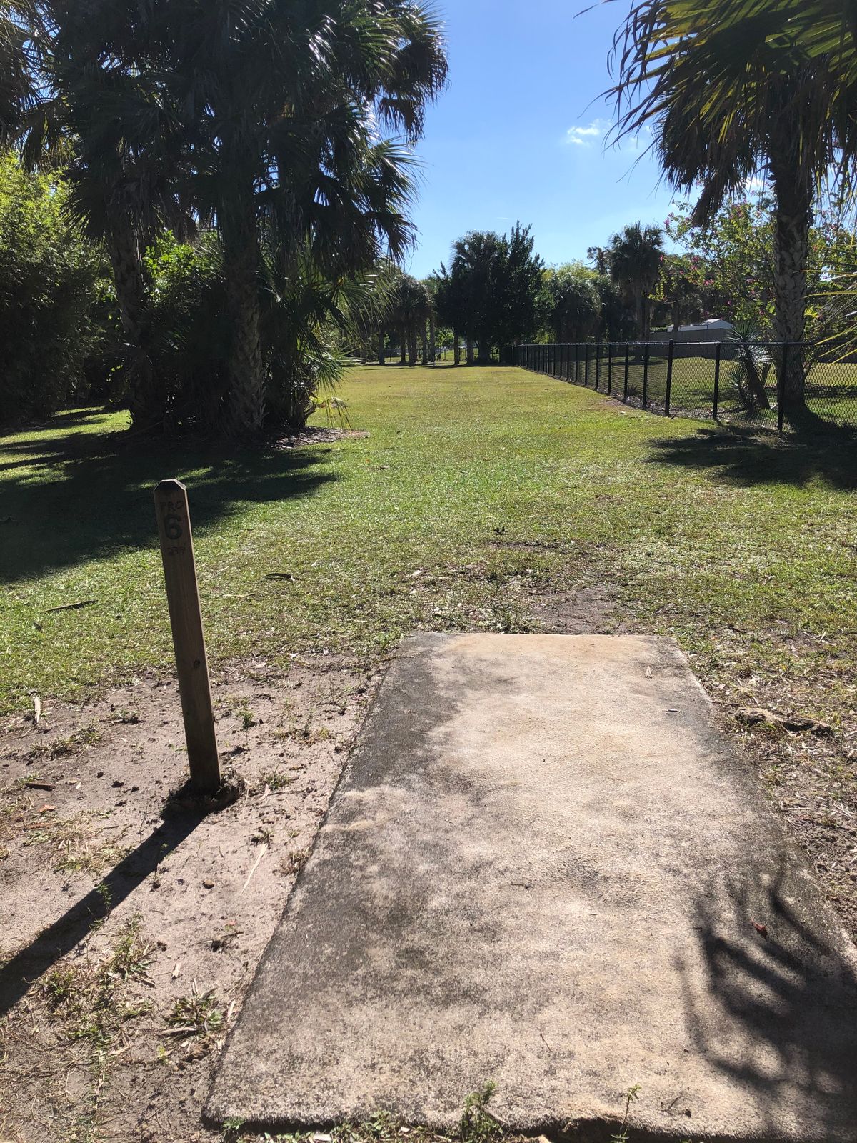 Hole 6 long tee