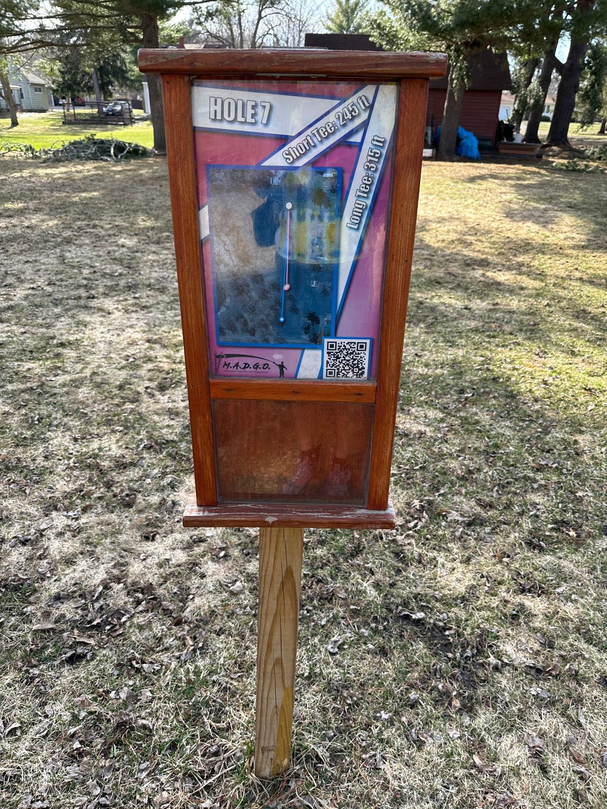 Hole 7 Sign