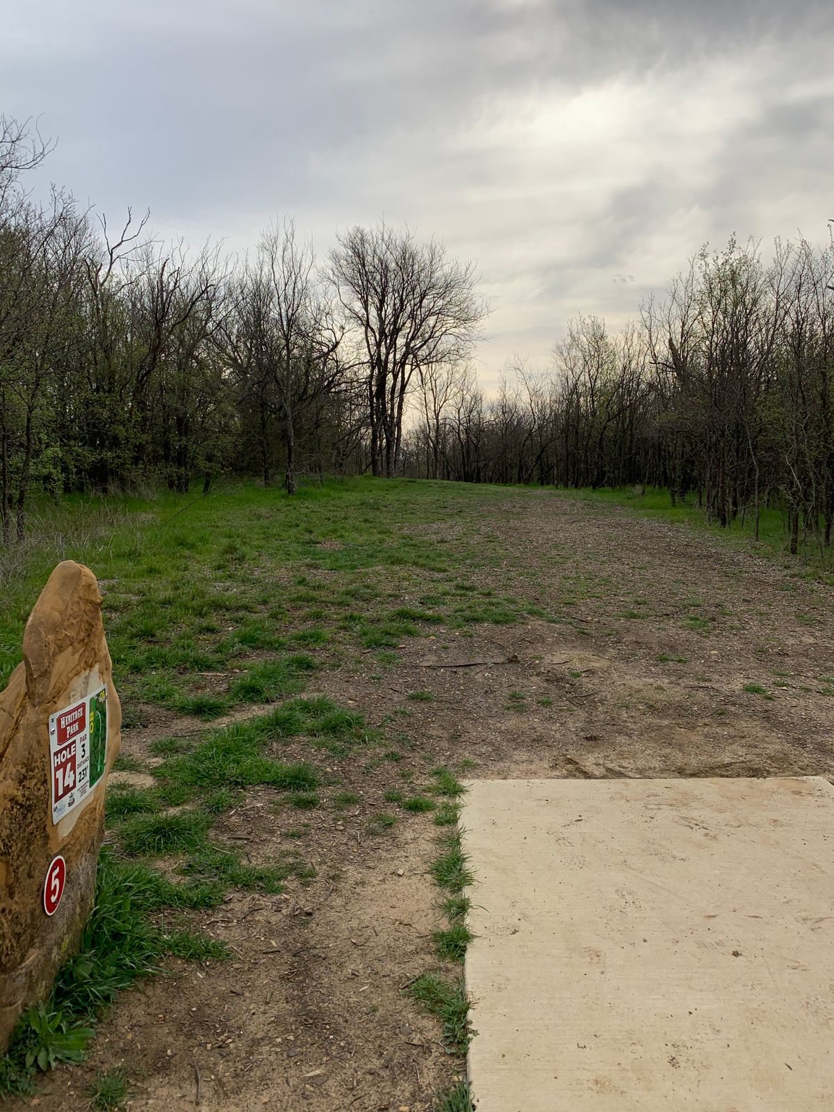 Long sharp dogleg left 3-7-2020