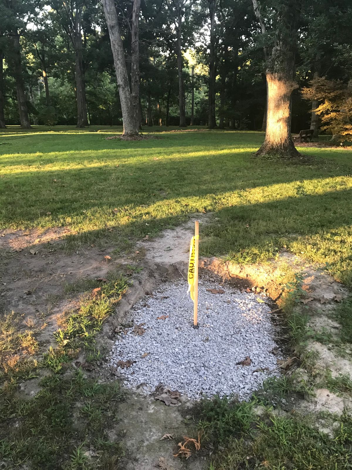 Hole 4 tee pad (planned)