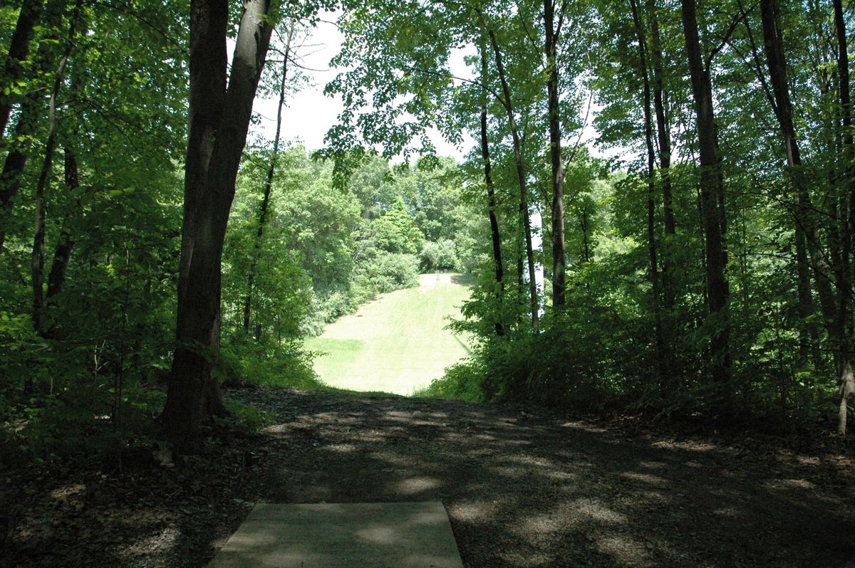 Hole 5 Pro/Am shared tee pad