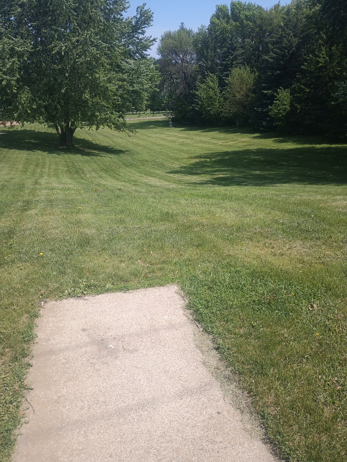 Hole one