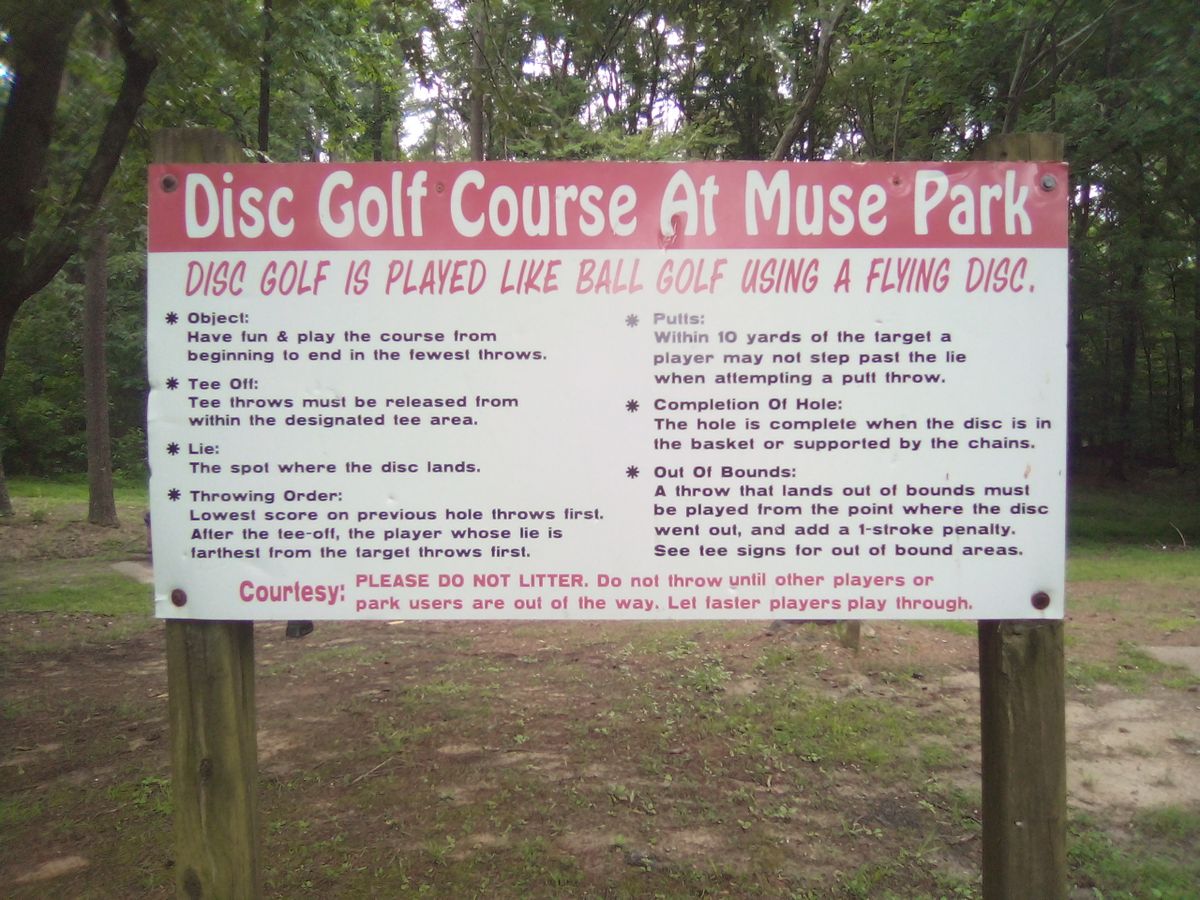 Rules of disc golf for the park
6/9/24
